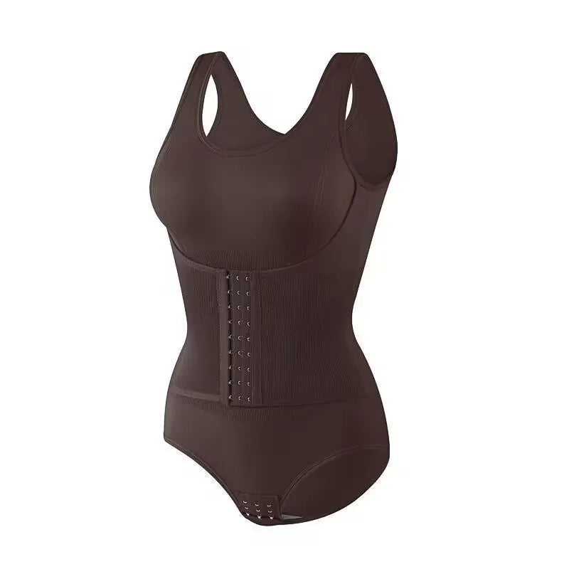 HSF Marketplace women’s high waist tummy control full body shaper with hooks and adjustable plus size fit