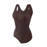 HSF Marketplace women’s high waist tummy control full body shaper with hooks and adjustable plus size fit