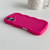 Wave pattern cartoon DIY iPhone 16 Pro Max case by HSF Marketplace