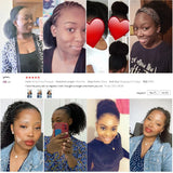 Mongolian kinky curly human hair ponytail extension, afro curly clip-in drawstring ponytail piece