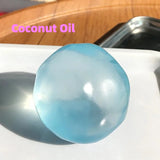 Handmade Coconut Oil Cheese Moldable Squishy Toy Stress Ball Non-Rebound Pinch Squeeze Fidget Toy Decompression Plastic Ball