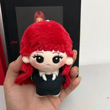 Kpop idol plush doll keychain for bags, HSF Marketplace K-culture merch in a cute soft design