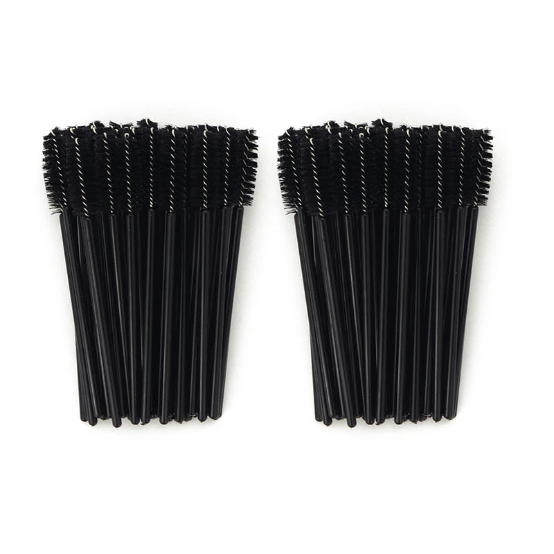 50-piece HSF Marketplace eyelash brush set for false eyelash extensions and makeup application
