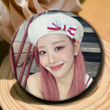 Kpop YVES soft button pins for LOONA fans, cute K-culture accessories by HSF Marketplace