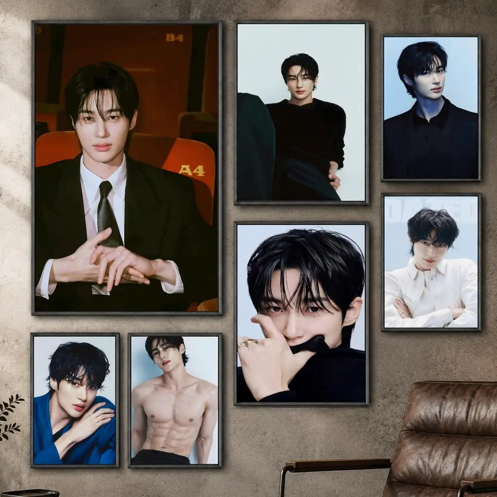 Byeon Woo Seok K-drama poster, aesthetic wall decor K-culture merch by HSF Marketplace