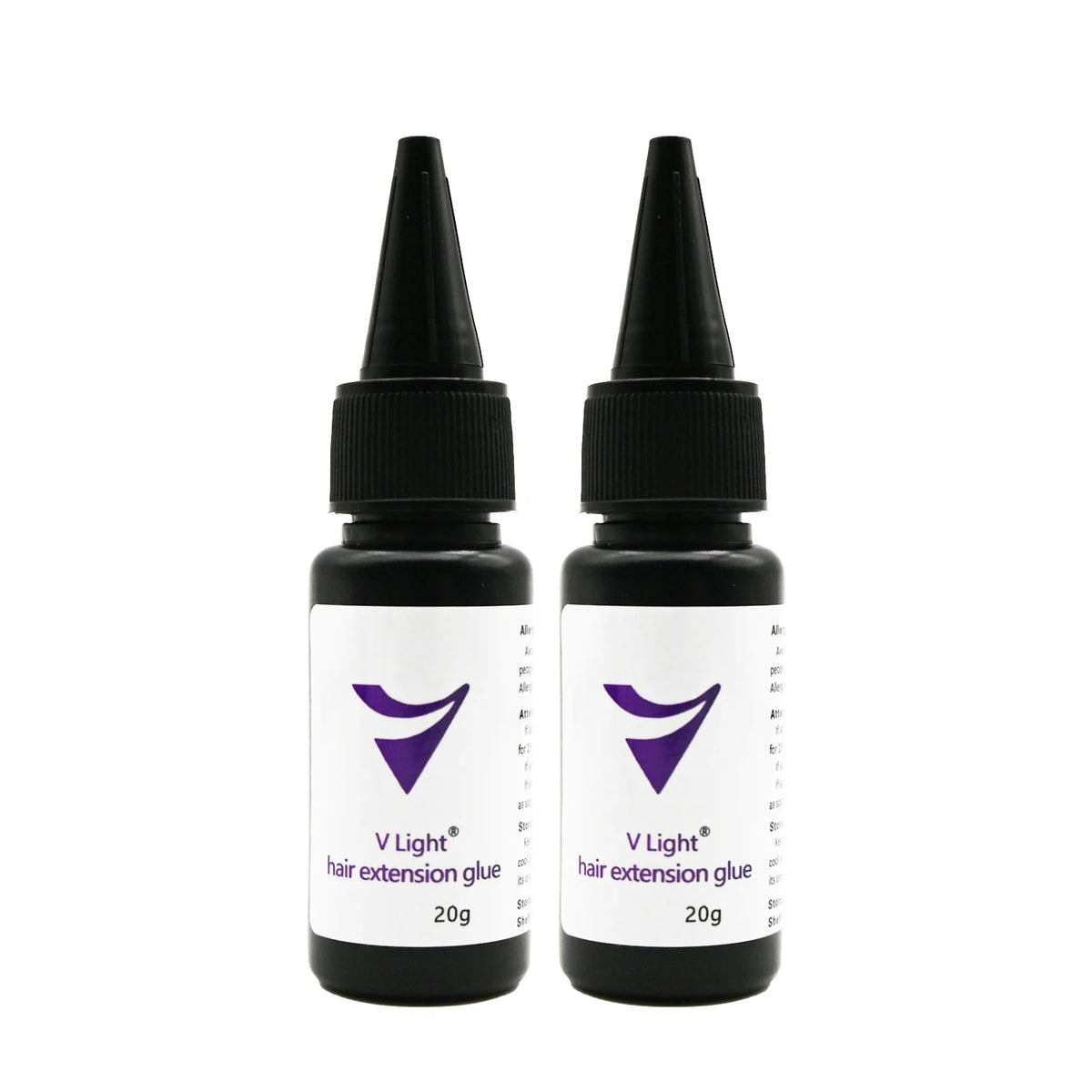 Wholesale 1/5/10pcs V-Light Glue 20g for Tape Hair Extension Tool Professional V-Light Technology Glue for Hair Extension Wig