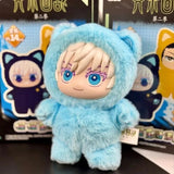 Bandai JJK anime character blind box plush keychain charm, mystery doll car pendant collectible toy