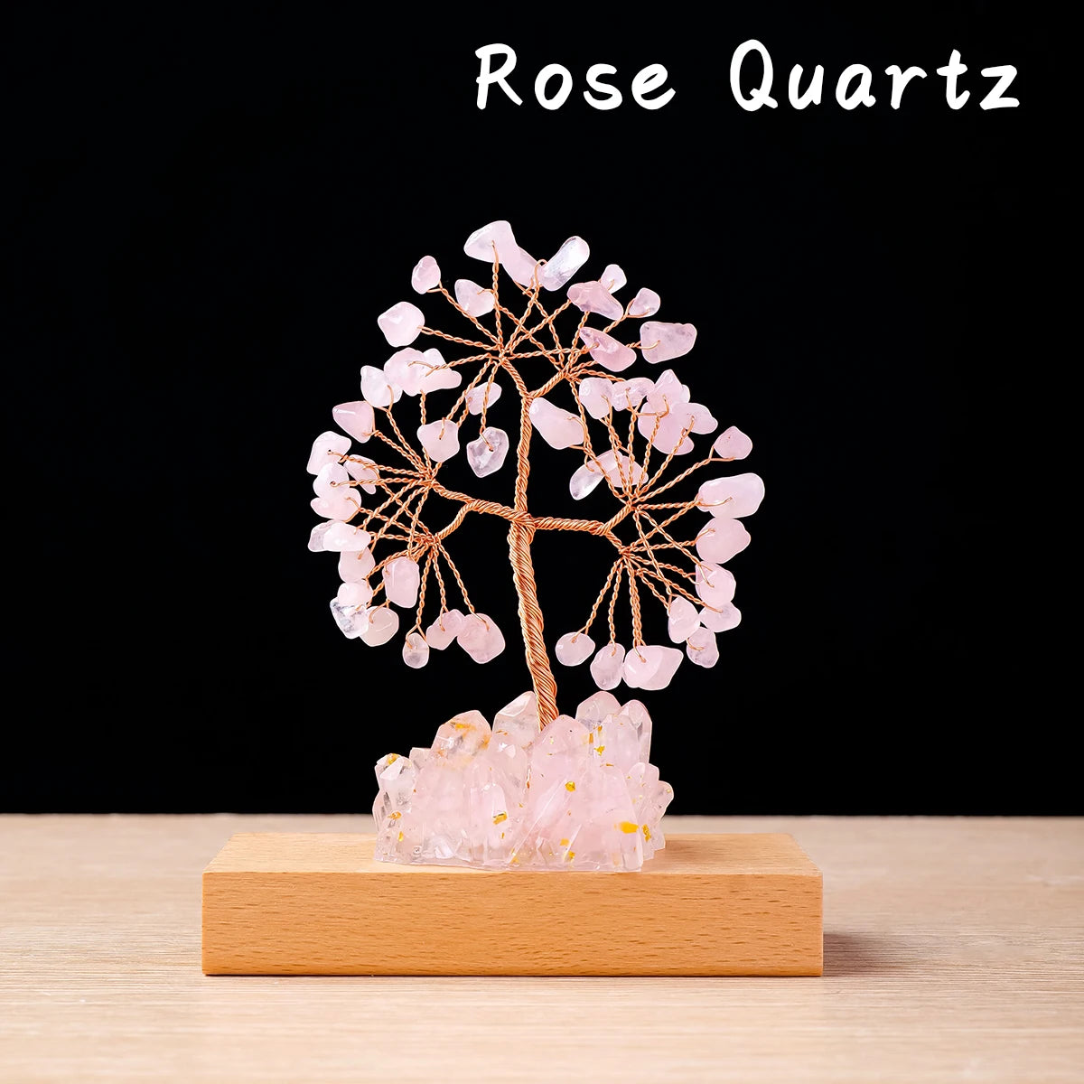 1PC Drip Cluster Base Natural Crystal Tree Handmade Tree of Life Reiki Rock Mineral Specimen Christmas Halloween Gifts