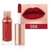 Waterproof matte velvet lip glaze lipstick with moisturizing, long-lasting non-stick finish by HSF Marketplace