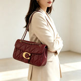 Handmade leather crossbody bag for women, stylish tote purse by HSF Marketplace