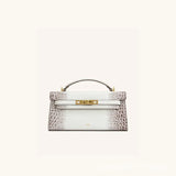Crocodile pattern JW PEI handbag by HSF Marketplace, high-end women's crossbody bag with stylish design and premium craftsmanship.