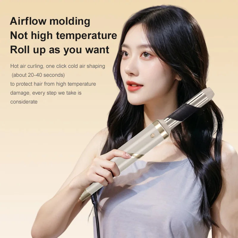 HSF Marketplace 9-in-1 professional hair dryer and styling tool set with multiple attachments
