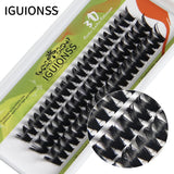 Lash Clusters DIY Individual Eyelash Extensions Natural Wispy Cluster Lashes C D Curl Multi Style At Home IGUIONSS
