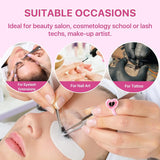 100PCS Disposable Glue Rings Eyelash Extension/Nail Art/Tattoo Blossom Smart Cup Extension Supplies Tools