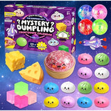 Squishy Bun Advent Calendar with 24 mystery sensory toys for stress relief by HSF Marketplace