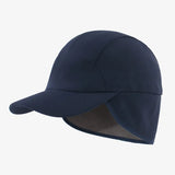 Women's winter baseball cap with ear flaps, ponytail opening, adjustable fit, and fleece lining for outdoor sports
