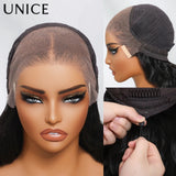UNice Auburn Brown13x4 Pre-Everything™ Lace Frontal Loose Wave Wig With Invisi Drawstring & Face Framing Layers 150% Density