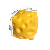 HSF Marketplace squishy cheese squeeze toy for stress relief and sensory play