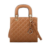 Luxury PU leather women's casual crossbody handbag by HSF Marketplace, large capacity designer tote with shoulder strap.