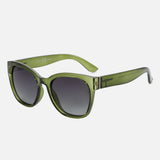 Fashion ZENOTTIC butterfly frame polarized sunglasses for women with UV400 protection and chunky cat eye design