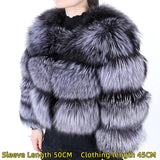Women's luxury thick real raccoon fur coat in plus sizes by HSF Marketplace