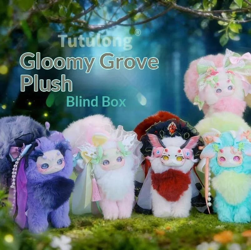 Tutulong V5 Gloomy Grove Fantasy Biology dark forest plush blind box collectible doll desktop decoration