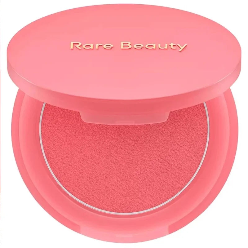 HSF Marketplace Matte lipstick and natural blush powder in a portable makeup set, perfect for daily beauty and moisturizing touch-ups.