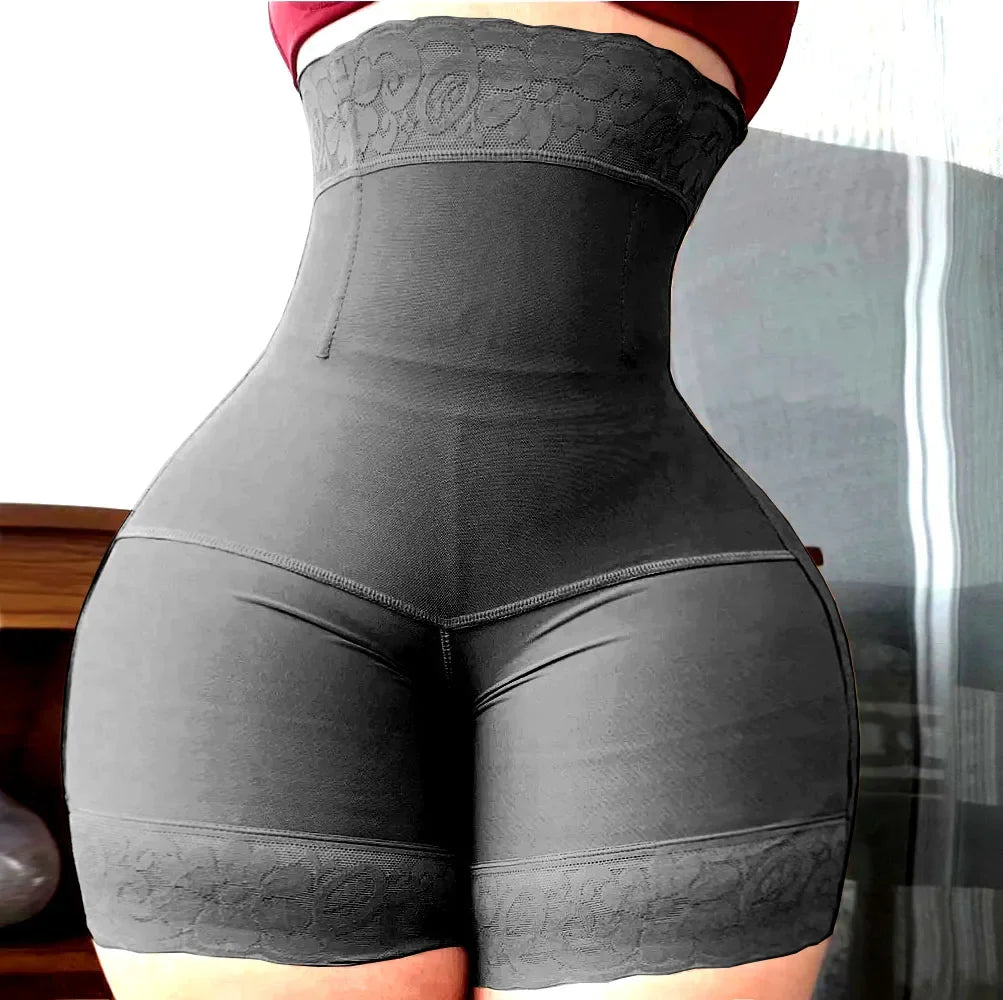 HSF Marketplace women's Colombian girdle shapewear bodysuit with tummy control, waist shaping, butt lift, and thigh slimming