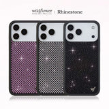 Wildflower 3D flash rhinestone phone case by HSF Marketplace for iPhone models