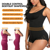 Colombian abdomen body shapewear girdle for women with waist trainer and tummy control in black