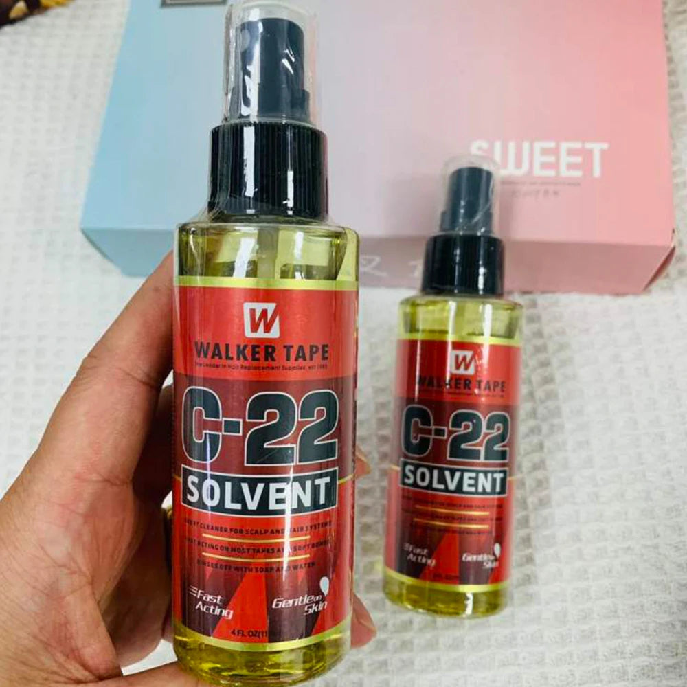 118ml/bottle Solvent Spray Remover for Lace Wigs Toupee Adhesive Removers Wig Glue Remover for Tape Hair Extensions