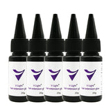 Wholesale 1/5/10pcs V-Light Glue 20g for Tape Hair Extension Tool Professional V-Light Technology Glue for Hair Extension Wig