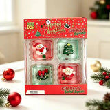 Mini stress relief cube 4-pack sensory toys for fidgeting and relaxation by HSF Marketplace