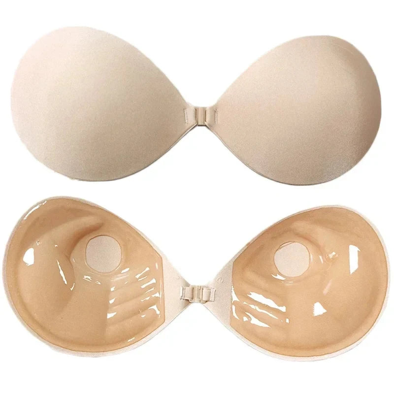HSF Marketplace invisible push-up bra stickers, self-adhesive silicone pads for women