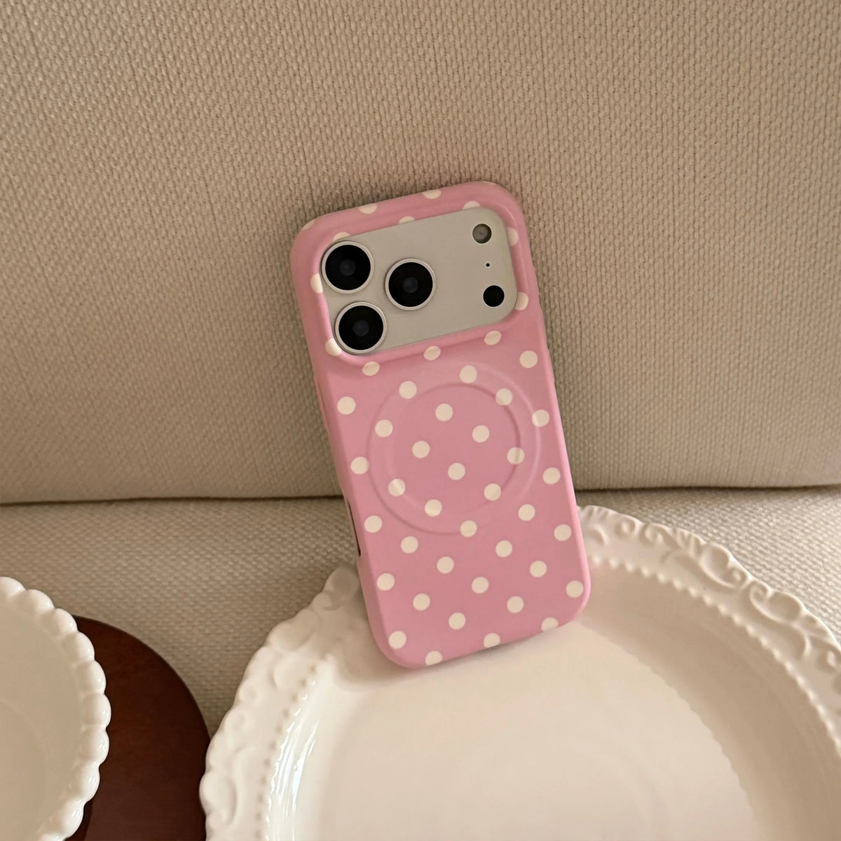 Korean magnetic bracket phone case for iPhone Pro Max models by HSF Marketplace