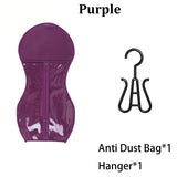 Wig Storage Portable Wig Bags Storage With Hanger Hair Extension Holder For Styling Wig Storage Bags Wig For Home & Travel