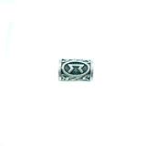 10Pcs/Lot Viking Rune Beads Alloy Tube Spacer Beads Hair Braid Beard Dreadlock Beads Knife Beads Pendant for DIY Jewelry Making