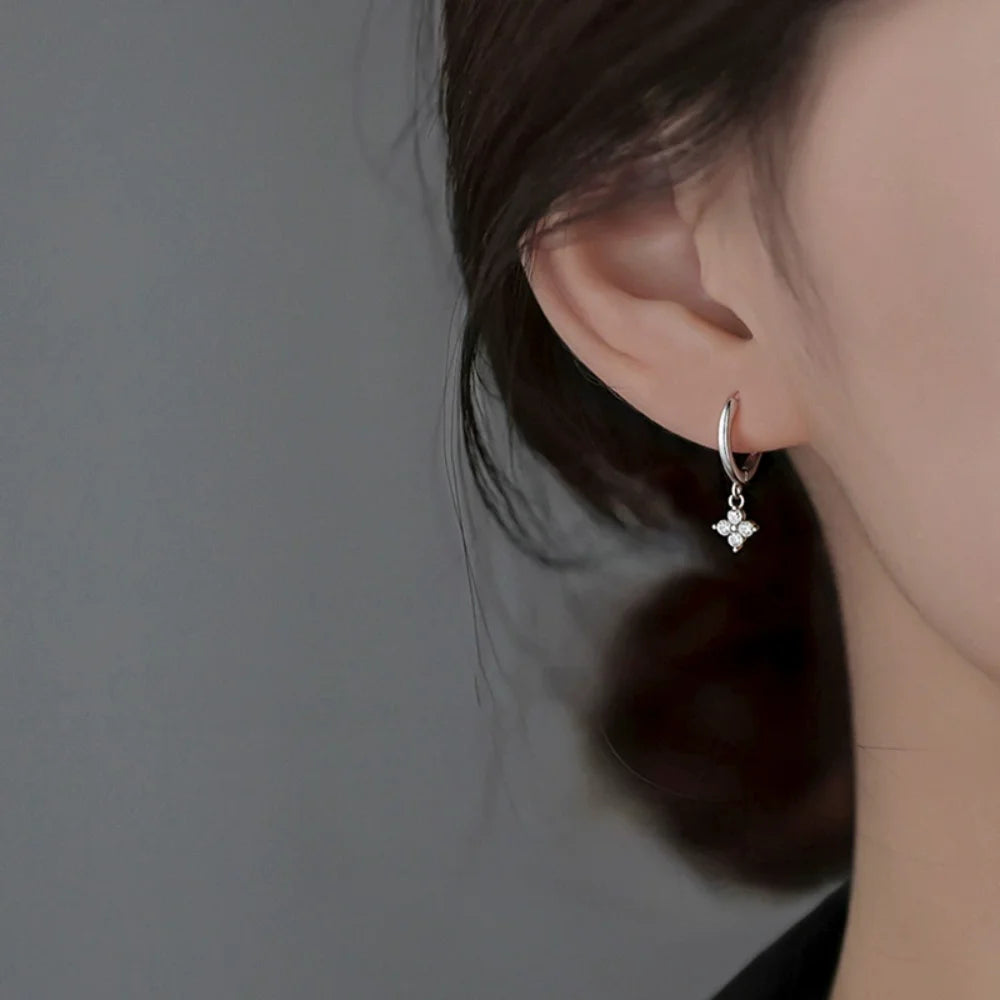 925 sterling silver leaf earrings for women, HSF Marketplace trendy jewelry for party wear and gifts