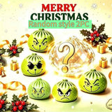 Glitter green dumpling stress relief toy by HSF Marketplace for sensory play, parties, and gifts
