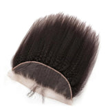 Peruvian Kinky Straight Hair Bundles With 4x4 Closure 100% Remy Human Hair Extension 1 2 Bundles With Closure Weave Bundles M