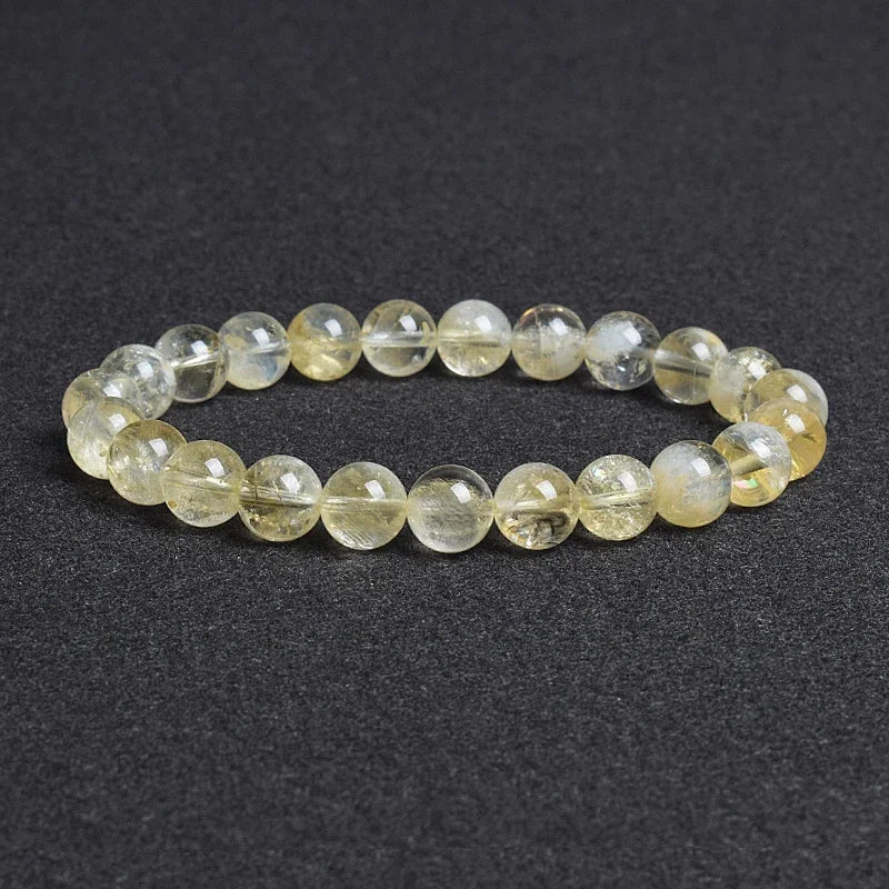 Genuine Natural Stone Bracelet Apatite Lapis Lazuli Agate Crystal Tiger Eye High Quality Gem Beads Bracelet Homme Jewelry Bangle