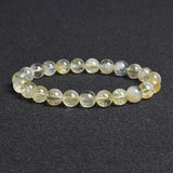 Genuine Natural Stone Bracelet Apatite Lapis Lazuli Agate Crystal Tiger Eye High Quality Gem Beads Bracelet Homme Jewelry Bangle