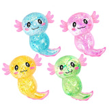 Squishy Maltose Axolotl Fidget Toys Soft Glitter Slow Rebound Anxiety Relief Squeeze Stress Ball ASMR Sensory Anti Stress Toy