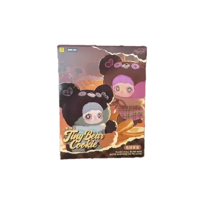 Maymei Tiny Bear Cookie Series blind box mystery box collectible bear figure desktop ornament plush toy