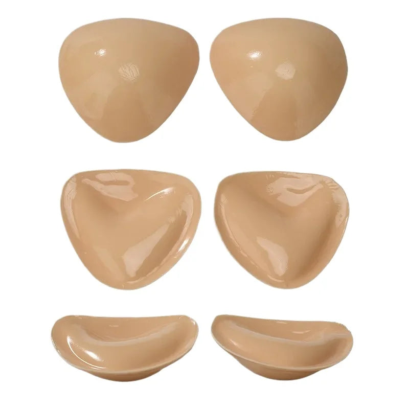 Double sided adhesive bra inserts for women, push up breast pads by HSF Marketplace