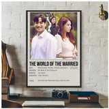The World of the Married poster, stylish Korean drama decor by HSF Marketplace