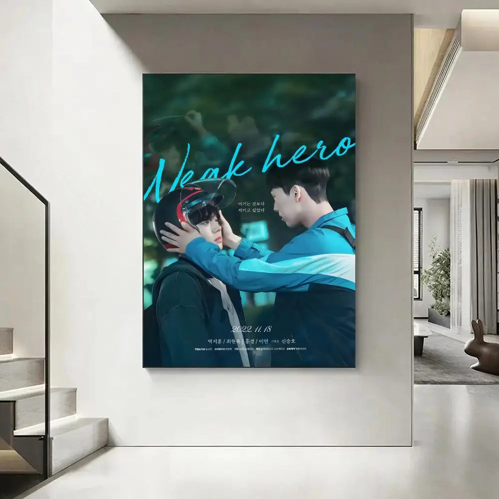 Weak Hero Class 1 Korean poster for stylish home decor, featuring K-culture artwork by HSF Marketplace