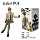 Anime Death Note L, Misa Amane, and Light Yagami PVC figurines, 10–16cm collectible desktop ornaments