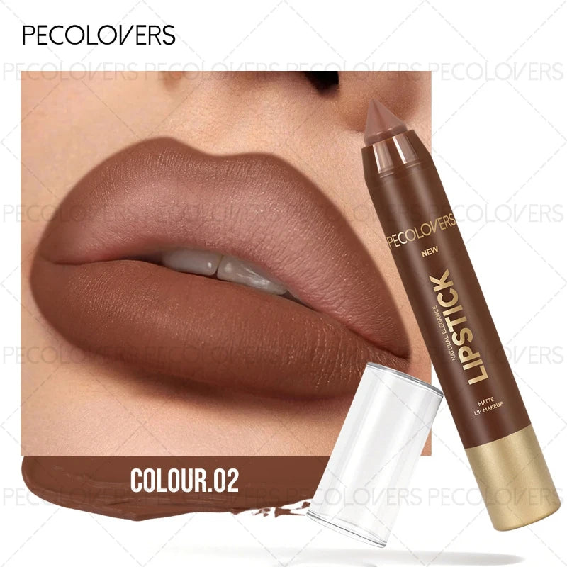 Brown matte lip liner crayon by HSF Marketplace for smooth, precise lip definition