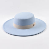 Women's French style fedora hat, elegant winter accessory in a classic design by HSF Marketplace